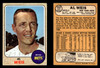 1968 Topps Al Weis #313 New York Mets VG-EX front and back of card
