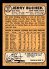 1968 Topps Jerry Buchek #277 New York Mets VG-EX back of card