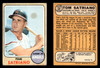 1968 Topps Tom Satriano #238 California Angels VG front and back of card