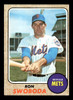 1968 Topps Ron Swoboda #114 New York Mets VG-EX front of card