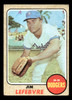 1968 Topps Jim Lefebvre #457 Los Angeles Dodgers VG front of card