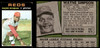 1971 Topps Wayne Simpson #339 Cincinnati Reds VG front and back of card