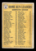 1970 Topps Harmon Killebrew / Frank Howard / Reggie Jackson #66 1969 AL Home Run Leaders HOF Low Grade - Creases — Example A back of card