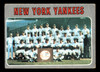 1969 Topps New York Yankees #399 Team Card VG front of card