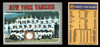 1969 Topps New York Yankees #399 Team Card VG front and back of card