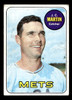 1969 Topps J.C. Martin #112 New York Mets VG-EX — Example B front of card