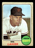 1968 Topps Hal Lanier #436 San Francisco Giants Poor front of card