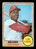 1968 Topps Orlando Cepeda #200 St. Louis Cardinals HOF VG-EX front of card