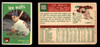 1959 Topps Lee Walls #105 Chicago Cubs VG front and back of card