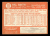 1964 Topps Hal Smith #233 Cincinnati Reds VG-EX back of card
