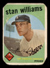 1959 Topps Stan Williams #53 Los Angeles Dodgers RC Low Grade - Trimmed front of card