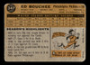 1960 Topps Ed Bouchee #347 Philadelphia Phillies VG back of card