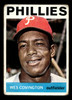 1964 Topps Wes Covington #208 Philadelphia Phillies Low Grade - Creases front of card