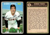 1967 Topps Herman Franks #116 Manager San Francisco Giants Low Grade - Creases - Front and Back