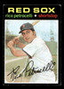 1971 Topps Rico Petrocelli #340 Boston Red Sox Low Grade - Creases - Front