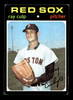 1971 Topps Ray Culp #660 Boston Red Sox High Number Low Grade - Creases - Front