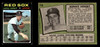 1971 Topps Sonny Siebert #710 Boston Red Sox High Number Low Grade - Creases - Front and Back