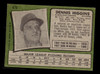 1971 Topps Dennis Higgins #479 Cleveland Indians Good - Back