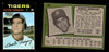 1971 Topps Aurelio Rodriguez #464 Detroit Tigers Low Grade - Creases - Front and Back
