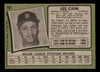 1971 Topps Les Cain #101 Detroit Tigers VG - Back