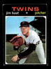1971 Topps Jim Kaat #245 Minnesota Twins HOF Low Grade - Creases - Front