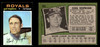 1971 Topps Gail Hopkins #269 Kansas City Royals Good - Front and Back