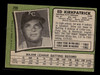 1971 Topps Ed Kirkpatrick #299 Kansas City Royals Good - Back