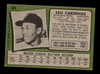 1971 Topps Leo Cardenas #405 Minnesota Twins Low Grade - Creases - Back