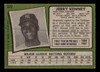 1971 Topps Jerry Kenney #572 New York Yankees Low Grade - Creases - Back