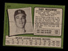 1971 Topps Gary Waslewski #277 New York Yankees VG - Back