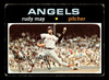 1971 Topps Rudy May #318 California Angels Low Grade - Creases - Front