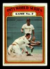 1972 Topps 1971 World Series Game 2 #224 Baltimore Orioles / Pittsburgh Pirates HOF Good - Front