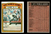 1972 Topps 1971 World Series Game 6 #228 Baltimore Orioles / Pittsburgh Pirates HOF Low Grade - Creases - Front and Back