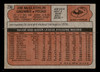 1972 Topps Jim McGlothlin #236 Cincinnati Reds Low Grade - Creases - Back