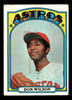 1972 Topps Don Wilson #20 Houston Astros Low Grade - Marks - Front