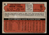 1972 Topps Don Wilson #20 Houston Astros Low Grade - Marks - Back