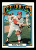 1972 Topps Rick Wise #43 Philadelphia Phillies Low Grade - Marks - Front
