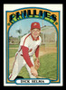 1972 Topps Dick Selma #726 Philadelphia Phillies High Number Low Grade - Creases - Front