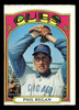1972 Topps Phil Regan #485 Chicago Cubs Good - Front