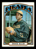 1972 Topps Dock Ellis #179 Pittsburgh Pirates Low Grade - Creases - Front