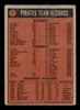 1972 Topps Pittsburgh Pirates World Champions #1 Low Grade - Creases - Back