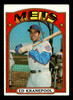 1972 Topps Ed Kranepool #181 New York Mets Low Grade - Creases - Front