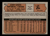 1972 Topps Jerry Grote #655 New York Mets VG - Back