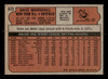 1972 Topps Dave Marshall #673 New York Mets High Number VG - Back