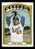 1972 Topps Jose Pena #322 Los Angeles Dodgers Low Grade - Creases - Front