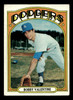 1972 Topps Bobby Valentine #11 Los Angeles Dodgers Low Grade - Creases - Front