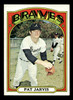1972 Topps Pat Jarvis #675 Atlanta Braves High Number VG - Front