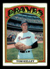 1972 Topps Tom Kelley #97 Atlanta Braves Low Grade - Creases - Front
