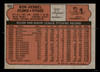 1972 Topps Ron Herbel #469 Atlanta Braves VG - Back