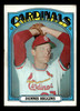 1972 Topps Dennis Higgins #278 St. Louis Cardinals Low Grade - Creases - Front
